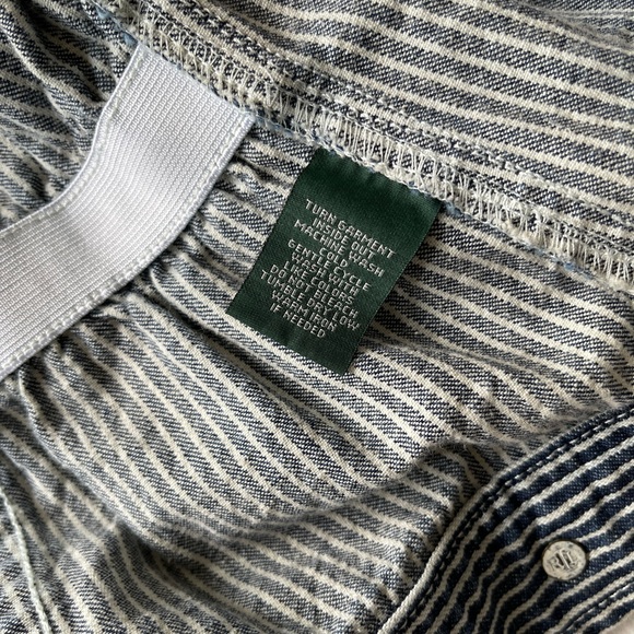 Ralph Lauren Striped Jean Jacket - Picture 2 of 10